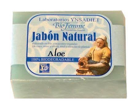 Ynsadiet Jabon Natürliche Aloe Vera 100g