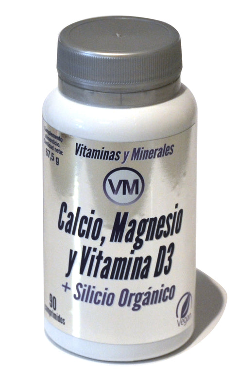 Ynsadiet Calcio Magnesio Vtd3 Silicio Org 90 Comp - Jag Couture Beauty