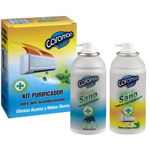 Amb Caramba Purificador Aire Acondicionado Kit Jag Couture Beauty