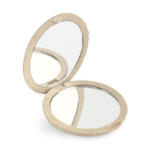 Beter Naturfaser-Doppelspiegel, 4-fache Vergrößerung, Beige