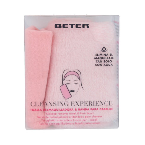 Beter Cleansing Experience Make-up-Entferner-Handtuch und Haarband