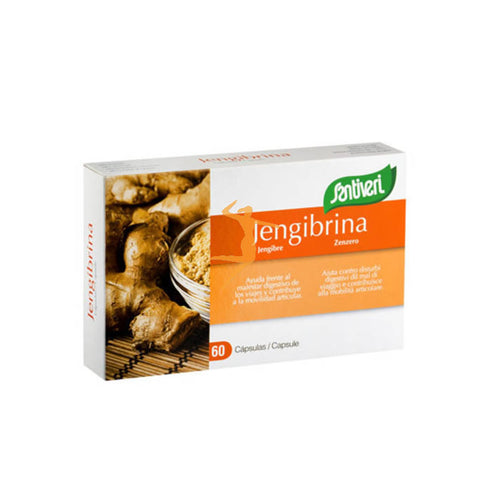 Santiveri Jengibrina 60 Capsules - Jag Couture Beauty