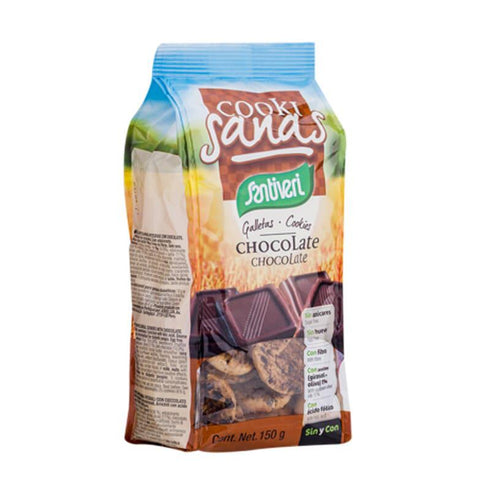 Santiveri Cookisanas Choco Biscuits 150g - Jag Couture Beauty