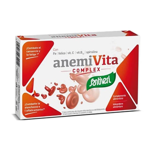 Santiveri Anemivita Complex Iron 40 Capsules - Jag Couture Beauty