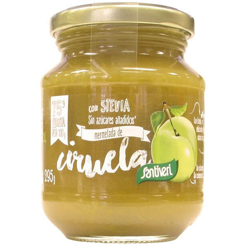 Santiveri Plum Jam With Stevia 295g - Jag Couture Beauty