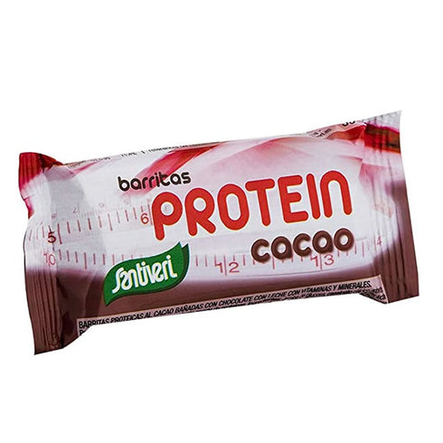 Santiveri Protein Bars Cacao 16 Units - Jag Couture Beauty