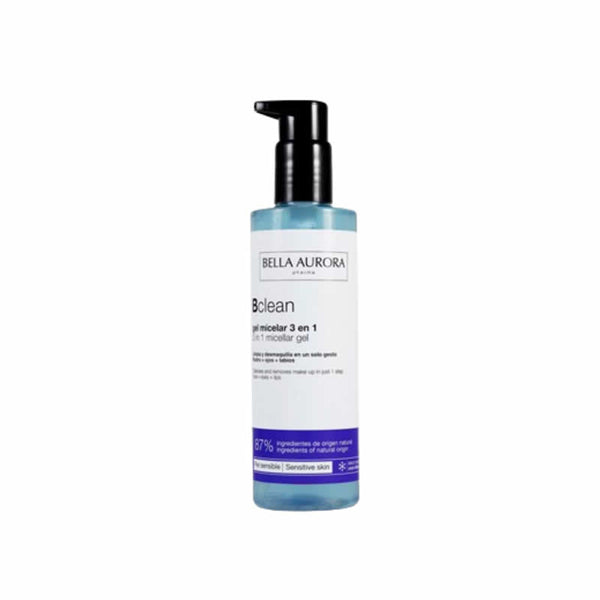 Bella Aurora Bclean Micellar Gel 3 In 1 Sensitive Skin 200ml - Jag Couture Beauty