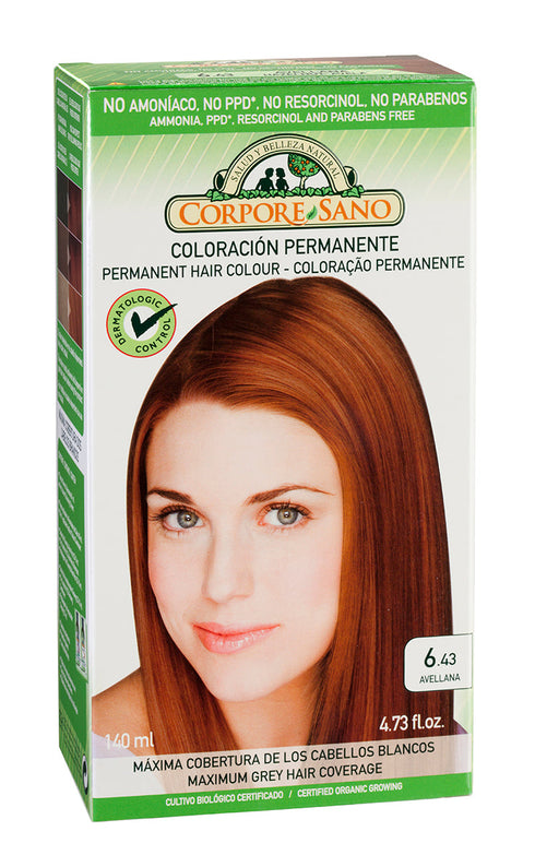 Corpore Tinte 6,43 Avellana 140ml Bio Jag Couture Beauty