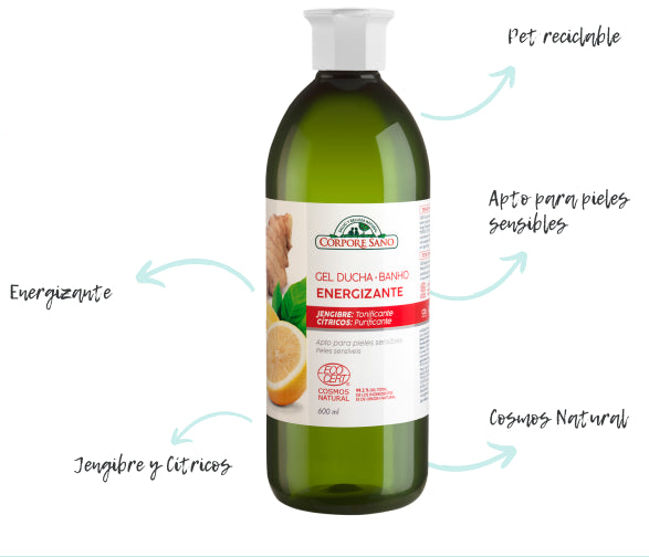 Corpore Gel De Baño Energizante 600ml Jag Couture Beauty