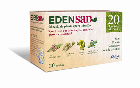 Dietisa Edensan 20 Control De Peso 20 Filtros - Jag Couture Beauty