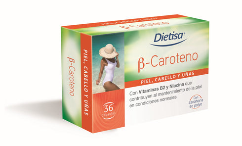 Dietisa B Caroteno 36 Caps - Jag Couture Beauty