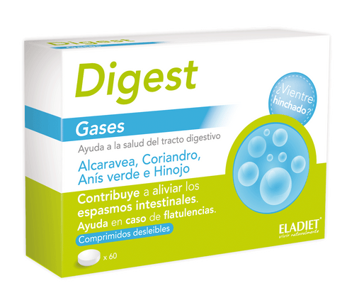 Eladiet Bigest Digest Gases 60 Comp