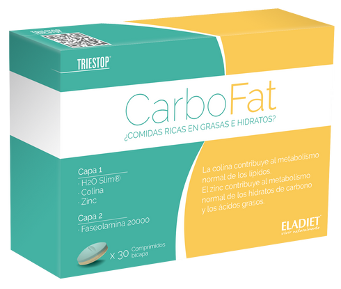Eladiet Triestop Carbofat 30 Comp Jag Couture Beauty