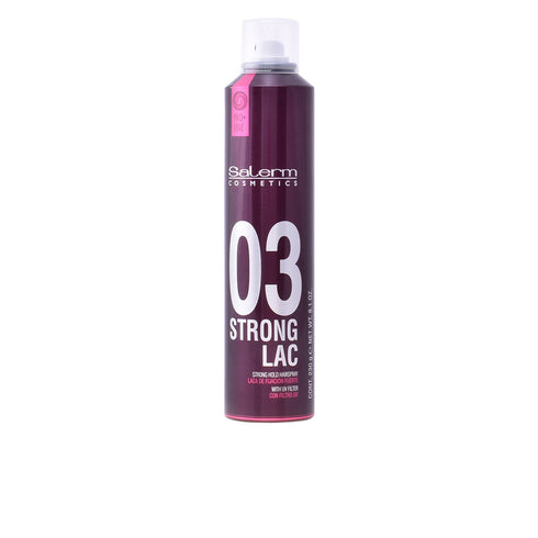 Salerm Cosmetics Strong Lac 03 Strong Hold Hair Spray 405ml - Jag Couture Beauty