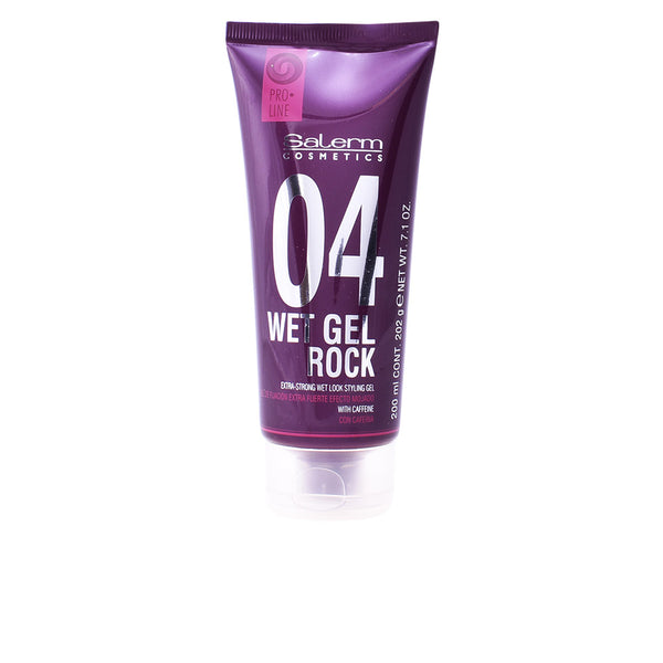 Salerm Cosmetics Wet Gel Rock Extra Strong Wet Look Styling Gel 200ml - Jag Couture Beauty