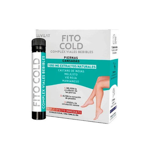 Fito Cold Complex Tired Legs Vials 10x20ml - Jag Couture Beauty