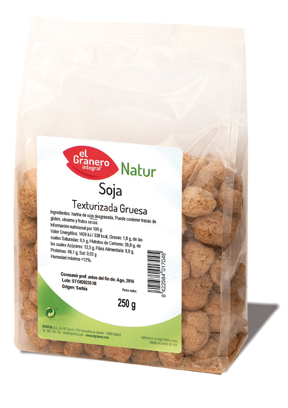 Granero Soja Texturizada Gruesa 250g - Jag Couture Beauty