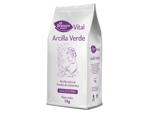 Granero Arcilla Verde Bolsa 1 Kg Jag Couture Beauty