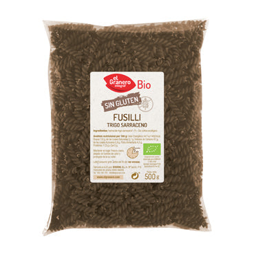 Granero Fusilli De Trigo Sarraceno Bio Sgluten 500 Gramos Jag Couture Beauty