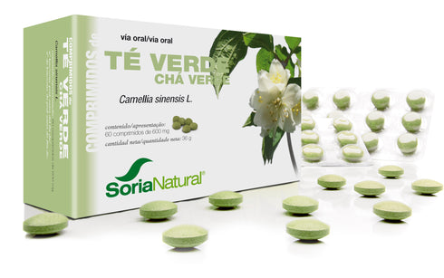 Soria Te Verde 60 Comp 600 Mg - Jag Couture Beauty