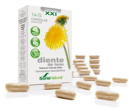 Soria 14-S Diente De Leon 400mg 30 Caps Jag Couture Beauty