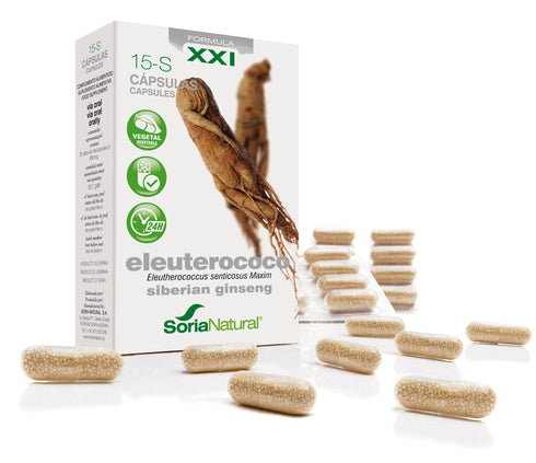 Soria 15-S Eleuterococo 690 Mg 30 Cap Liberac Prolongada - Jag Couture Beauty