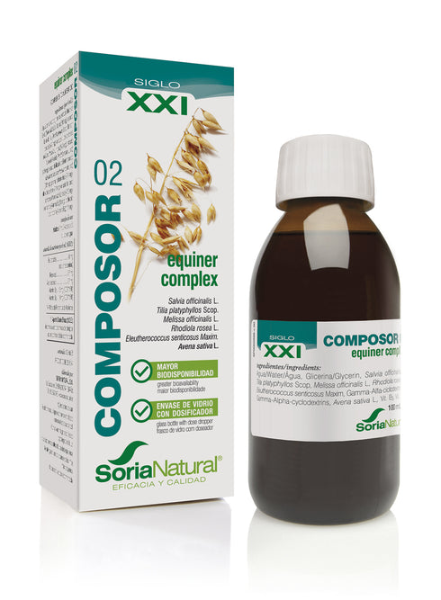 Soria Composor 02 Equiner Complex Siglo Xxi 100ml - Jag Couture Beauty