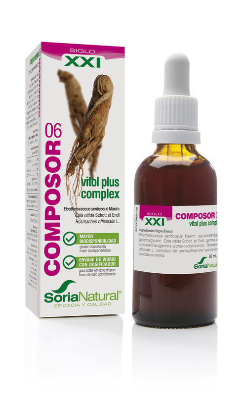 Soria Composor 6 Vitol Plus S Xxi 50ml - Jag Couture Beauty