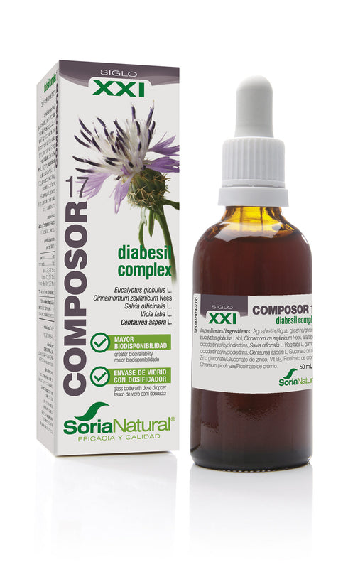 Soria Composor 17 Diabesil Complex Siglo Xxi 50 ml
