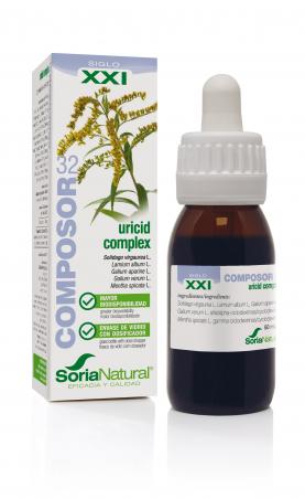 Soria Composor 32 Uricid Complex S Xxi - Jag Couture Beauty
