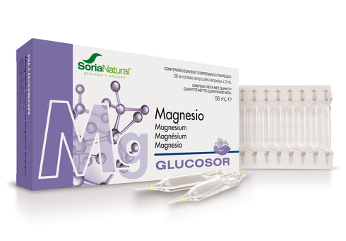 Soria Glucosor Magnesio 28 Viales X 2ml - Jag Couture Beauty
