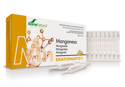 Soria Diatonato 1 Manganeso 28 Ampollas X 2ml - Jag Couture Beauty