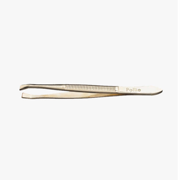 Eurostil Dorada Pinza De Depilar 8cm 1un - Jag Couture Beauty