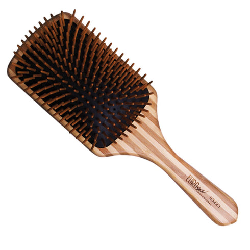 Eurostil Bamboo Rectangular Cepillo Grande 1un - Jag Couture Beauty