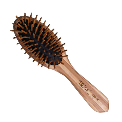 Eurostil Bamboo Ovalado Cepillo Pequeño 1un Jag Couture Beauty