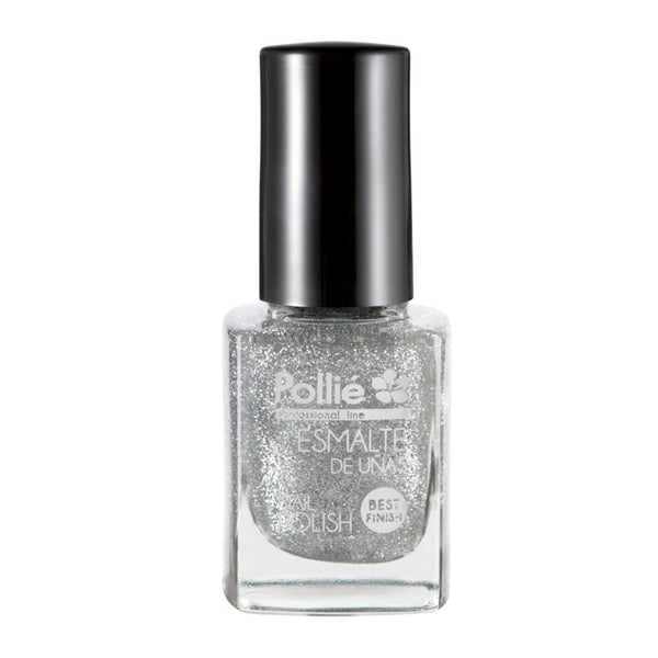 Eurostil Maquillaje Laca De Uñas Purpurina Plata 12ml - Jag Couture Beauty