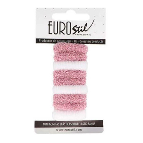 Eurostil Cabello Coleteros Mini-Rosa Blanco Pack 9un Jag Couture Beauty
