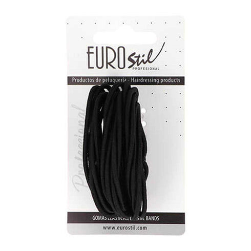 Eurostil Negro Negro Gomas Elasticas 1un - Jag Couture Beauty