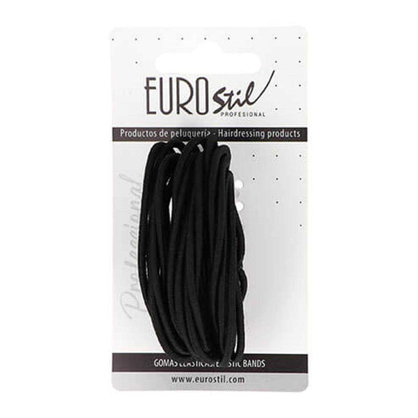 Eurostil Negro Negro Gomas Elasticas 1un - Jag Couture Beauty