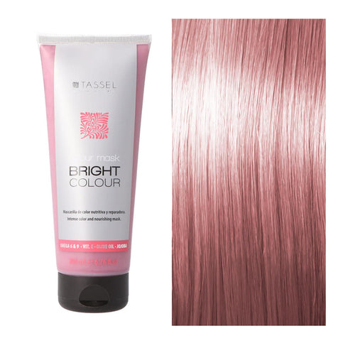 Eurostil Bright Colour Mascarilla Capilar Color Rosa 1un - Jag Couture Beauty
