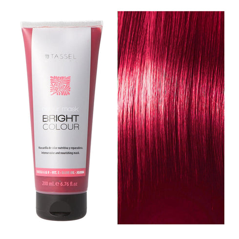 Eurostil Bright Colour Mascarilla Capilar Color Rojo 1un - Jag Couture Beauty