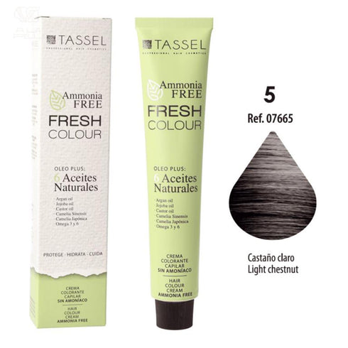 Eurostil Fresh Colour Crema Colorante Sin Amoniaco Castaño Claro 1un Jag Couture Beauty