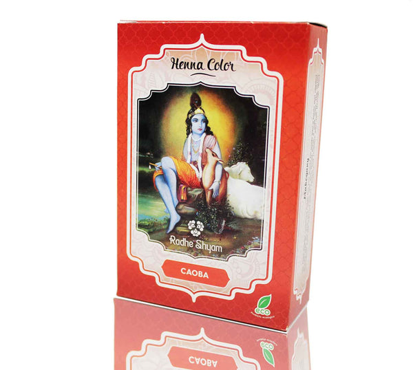 Henna Caoba Polvo Radhe Shyam 100g Jag Couture Beauty