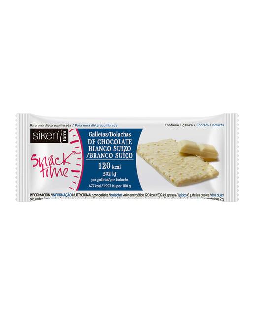 3x Siken Snack Time White Chocolate Biscuit 25g Jag Couture Beauty