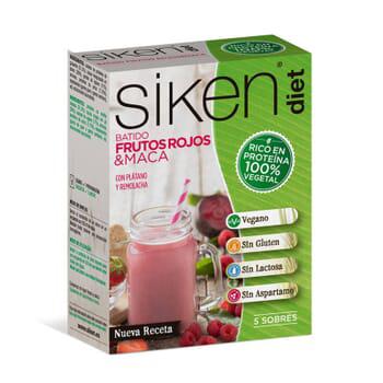 Siken Batido Frutos Rojos y Maca 5 Sobres - Jag Couture Beauty