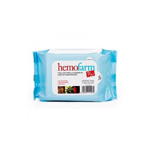 Hemofarm Plus Wet Wipes 20 Envelopes Jag Couture Beauty