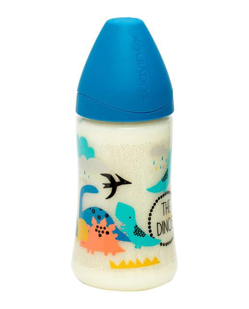 Suavinex™ Pc Round Silicone Teat Bottle 3 Positions 270ml - Jag Couture Beauty