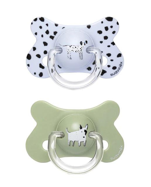 Suavinex Fusion Silicone Soother Physiological Nipple 4-18m 2 Units - Jag Couture Beauty