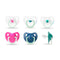 Suavinex Anatomical Silicone Soother Nighttime 6-18M 2U - Jag Couture Beauty