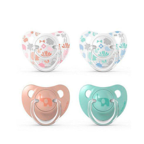 Suavinex Silicone Soother Anatomical 6-18M 2u - Jag Couture Beauty
